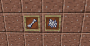 Bone made to look like Bonemeal