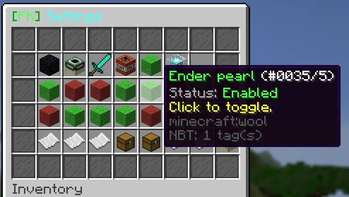Settings Menu