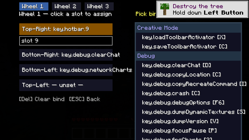 config GUI