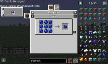 Sapphire Block Recipe