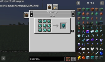 Raw Aetherite Block Recipe