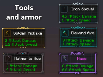 Tooltips for tools