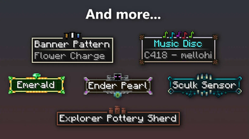 Tooltips for other miscellaneous items 