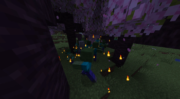 Enemies return to their normal state at night