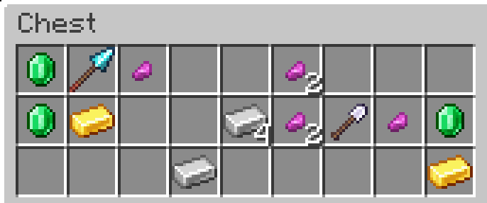 Raw Enderite Nuggets found in an End City chest