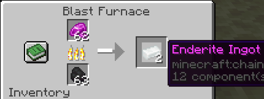 Enderite Ingot Recipe