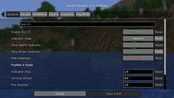 General Settings Page