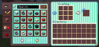 Crafting Table with Recipe Book