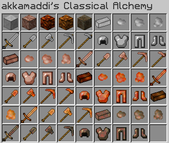 Classical Alchemy Items