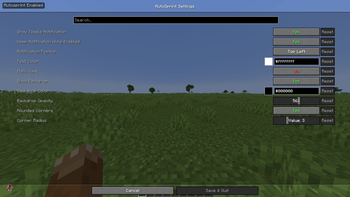 Settings preview!