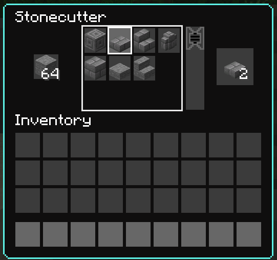 Stonecutter UI