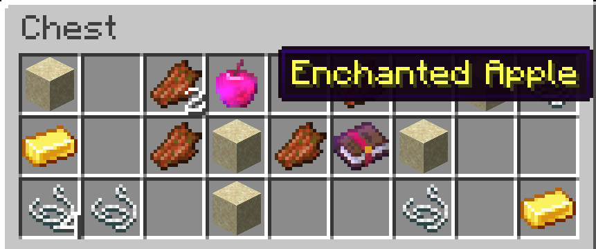 Example of chest loot