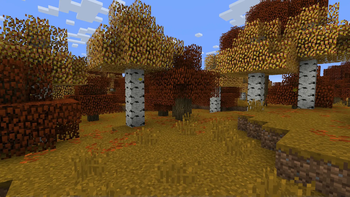 Withered grass, Programmer Art birch