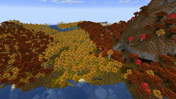Biome Dependent grass, Regular birch
