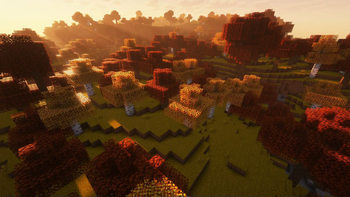 View 3. Complementary shaders, dusk