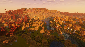 View 6. Complementary shaders, dusk