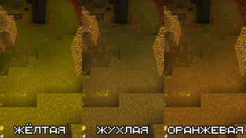 Grass comparison (Russian)