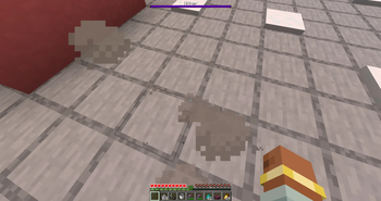 Landing particles