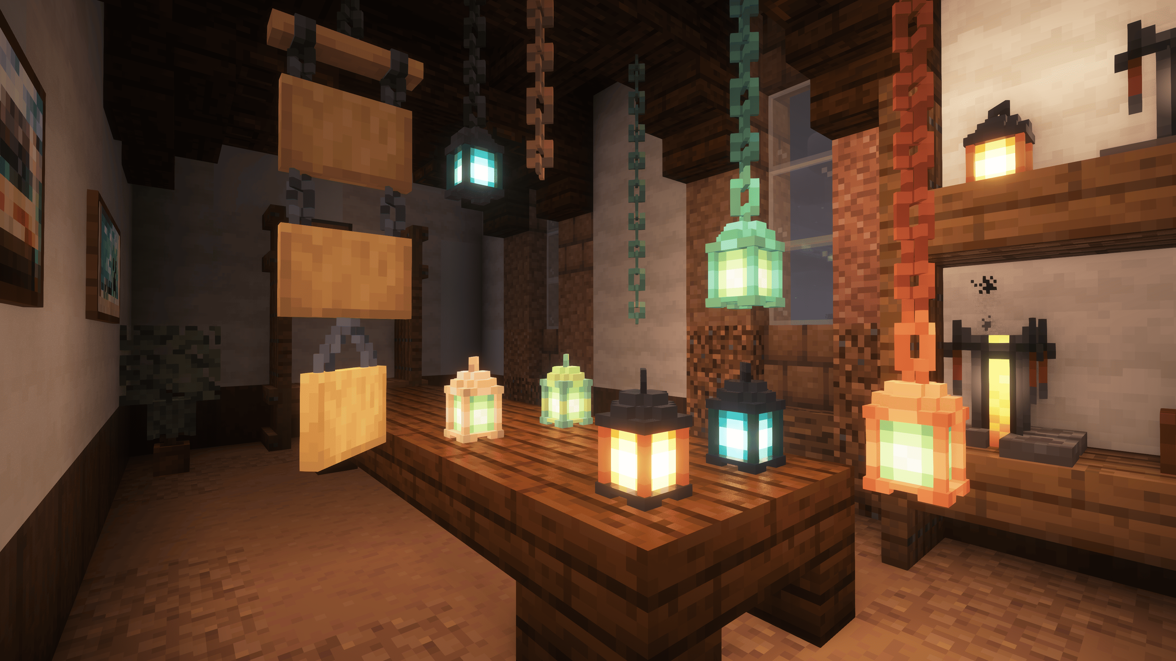 3D Lanterns and Chains