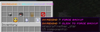force backup inventory 