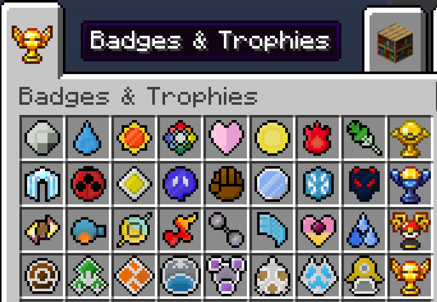 Pokémon Badges and Custom League Trophies