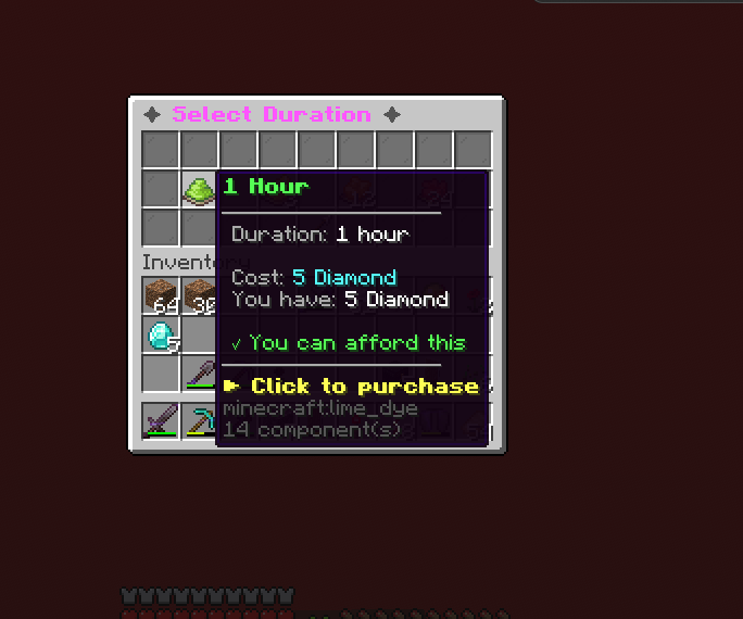 Durations GUI