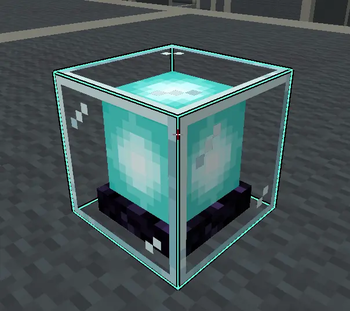 When placed