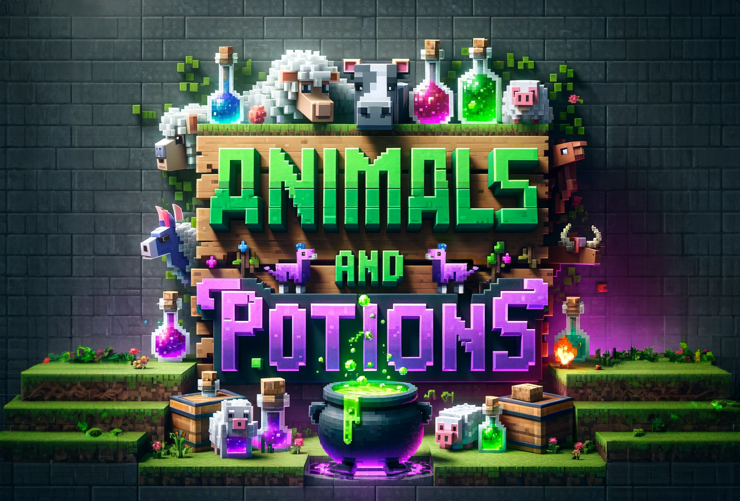 Animals and Potions Banner