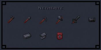 Netherite Items