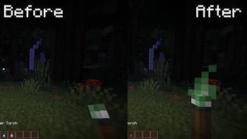3D Torches & Lanterns (Matcha Flavoured) — screenshot 3