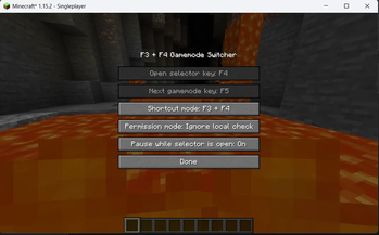 The Option's Menu