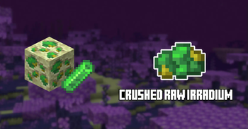 New: Crushed Irradium Ore