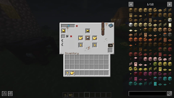 Reinforced Crafting Table Gui