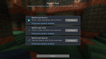 Config Zander's Mods