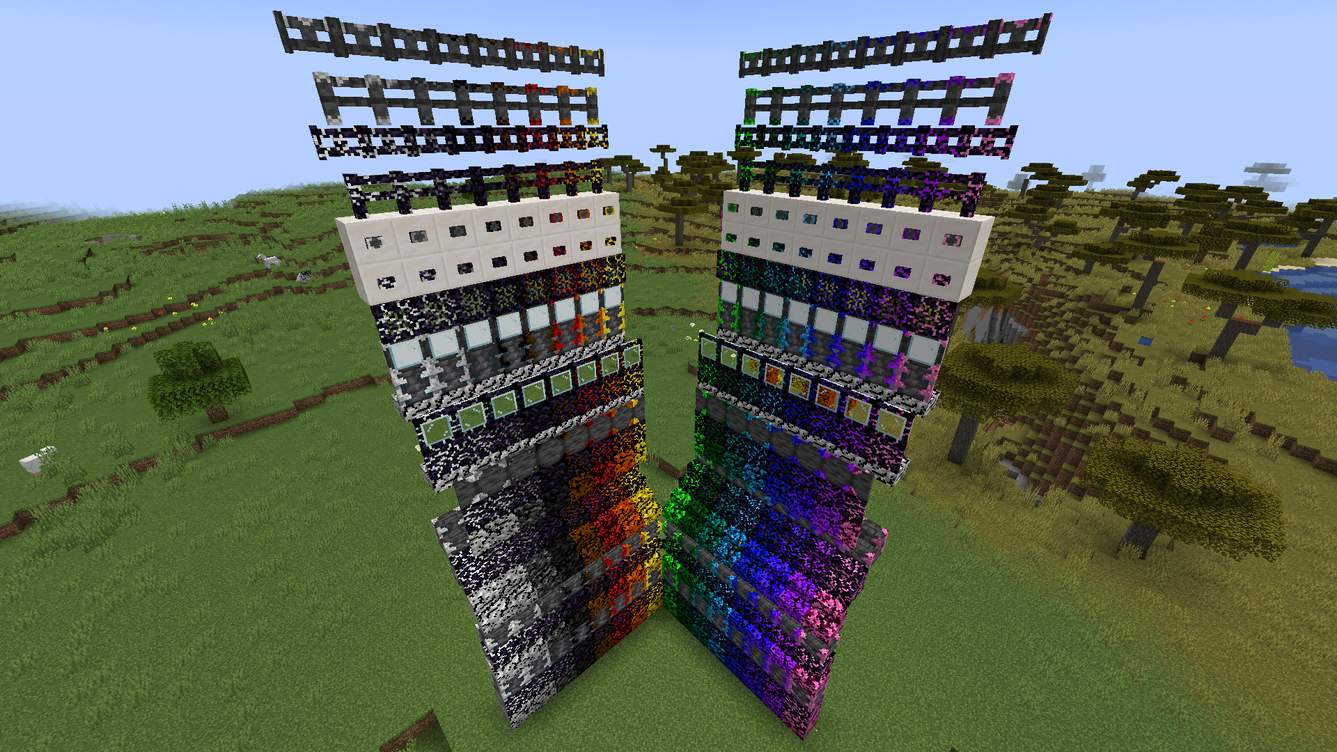 Colored Obsidian Plus Family Photo