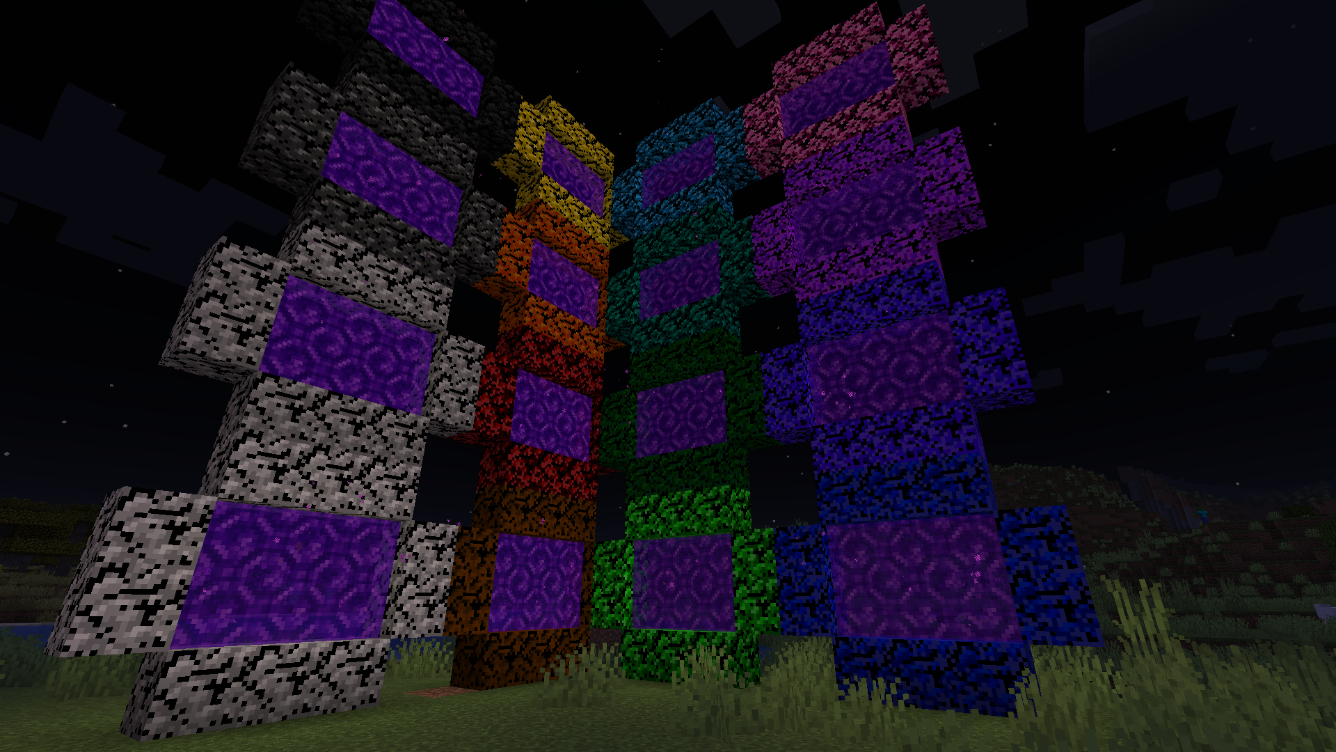 Tiny Nether Portals, 3x2)