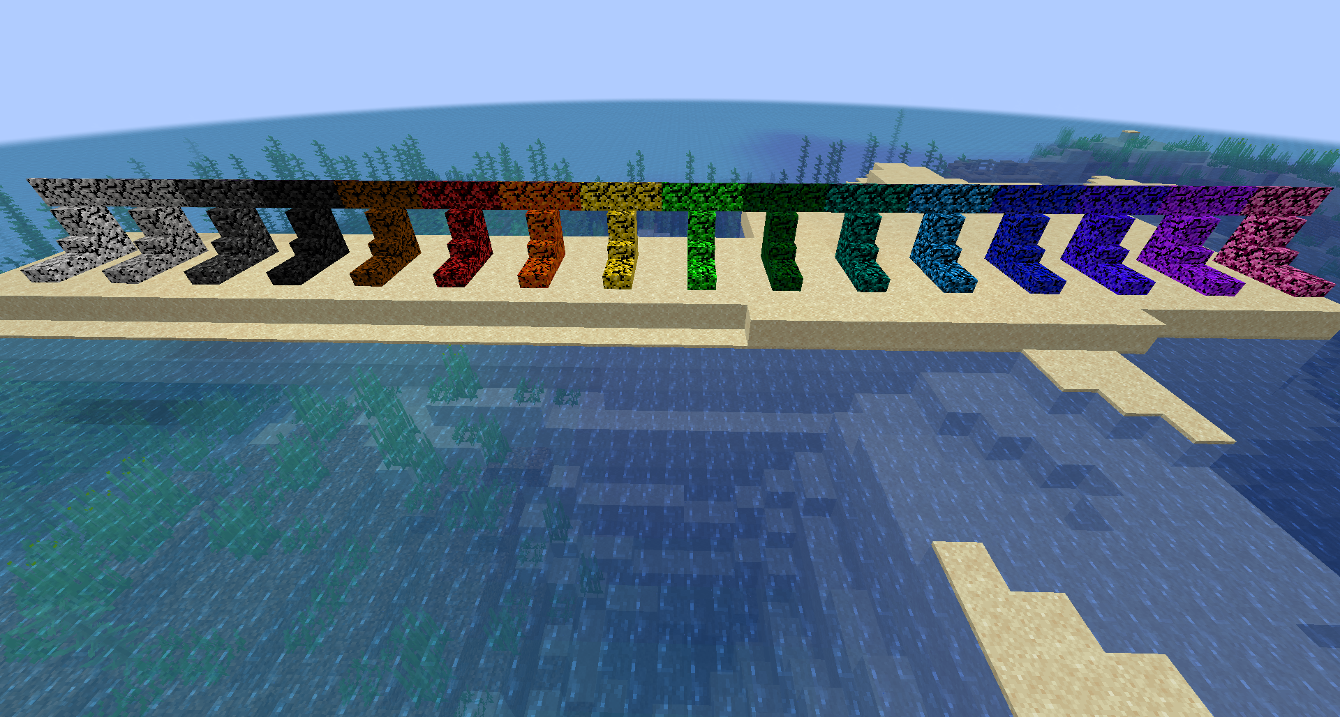 Colored Obsidian full set.