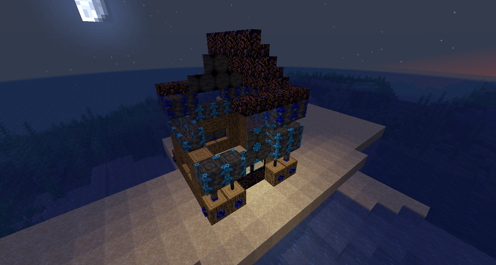 Terrible building, to show off new block abilities.