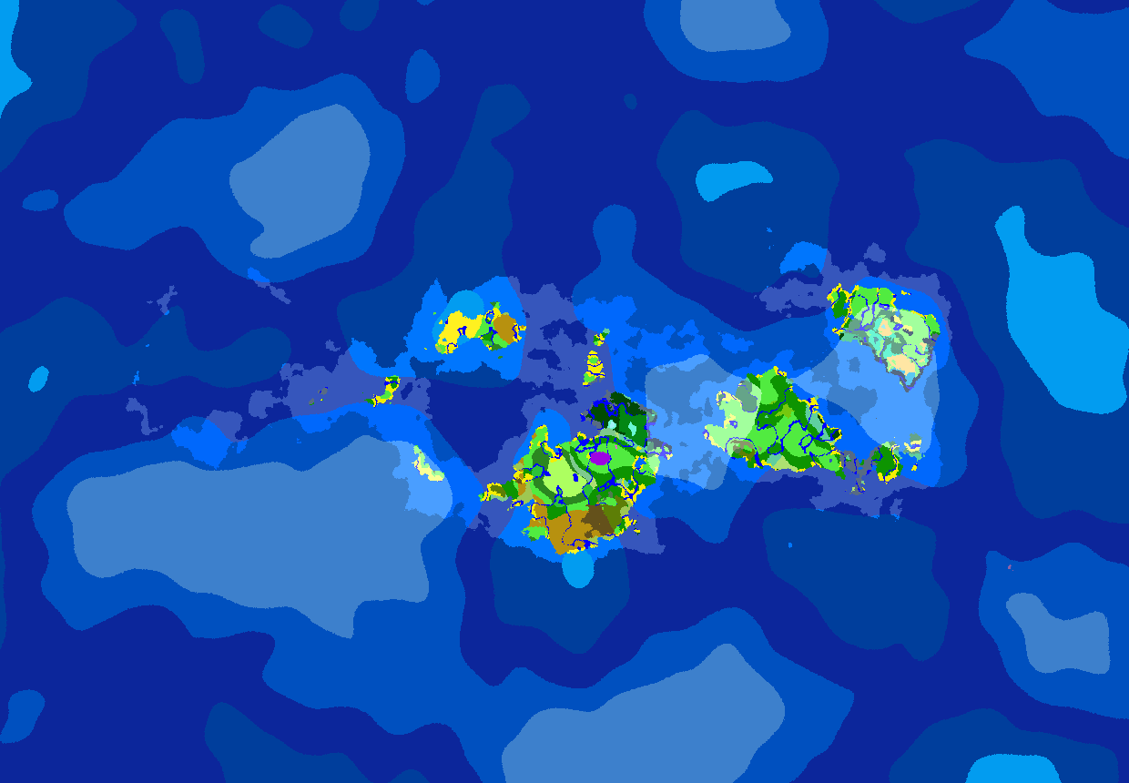 Typical Archipelago Island Group