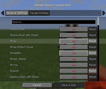 enable/disable any entity