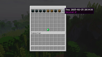 Example GUI with saves. This PreRestore table