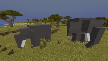 Spawn in Savannah biomes