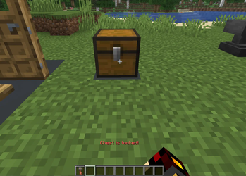 A locked chest