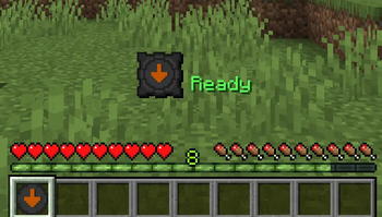 Gravity Core item and Actionbar