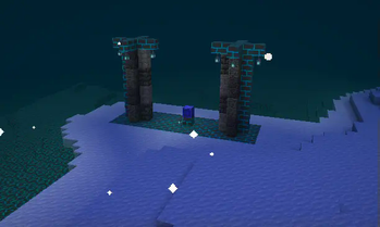 Fractured clock temple