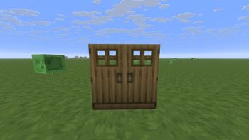 Correct orientation of double doors