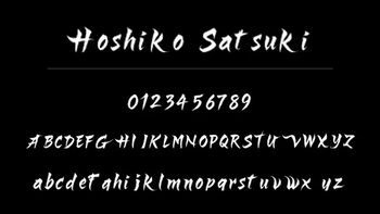 Hoshiko Satsuki Font