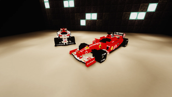 Ferrari and BAR
