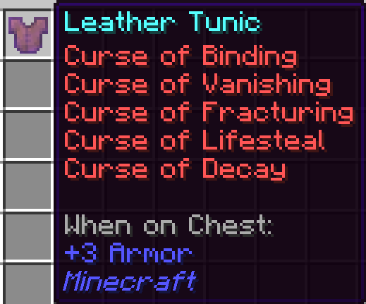 The worst chestplate ever