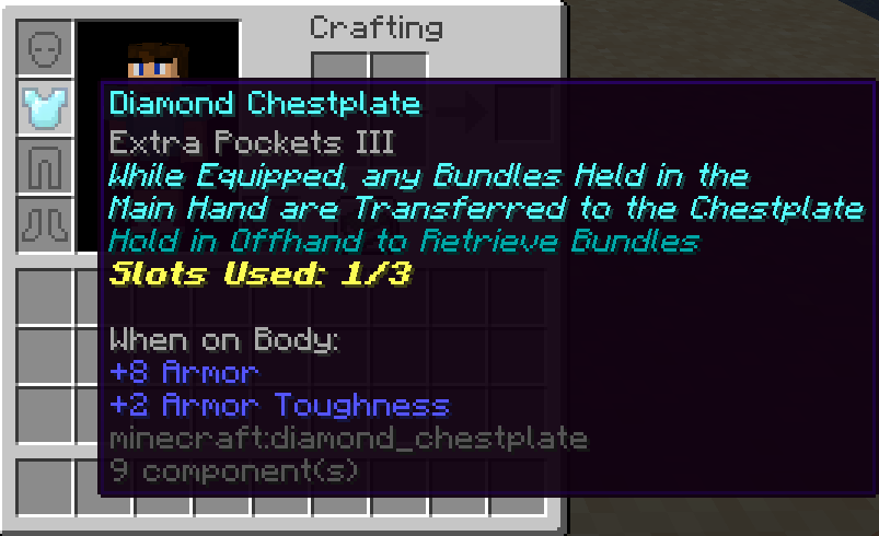 Extra Slots: New Treasure Chestplate Enchantment!